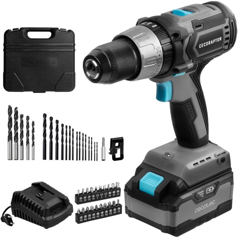 Image of Cecotec CecoRaptor Perfect Drill 4020 X-Treme Trapano/avvitatore a batteria e martello