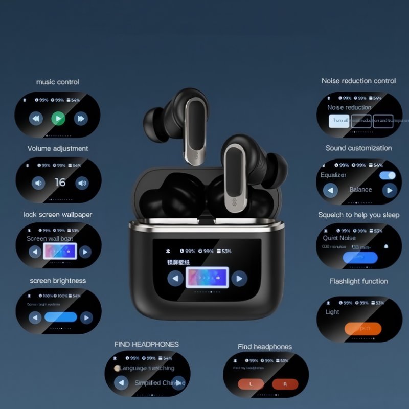 Auriculares Traductor De 144 Idiomas En Tiempo Real Traducción Bidireccional EBa