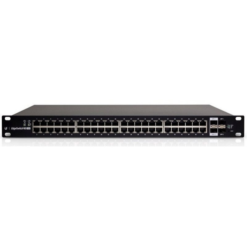 Ubiquiti ES-48-500W Switch Gestionado L2/L3 Gigabit Ethernet PoE 1U Negro