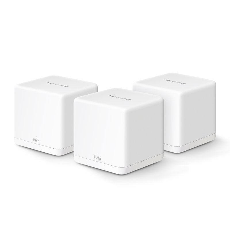 Mercusys Halo H60X Pack de 3 AX1500 Wi-Fi 6 WiFi Mesh