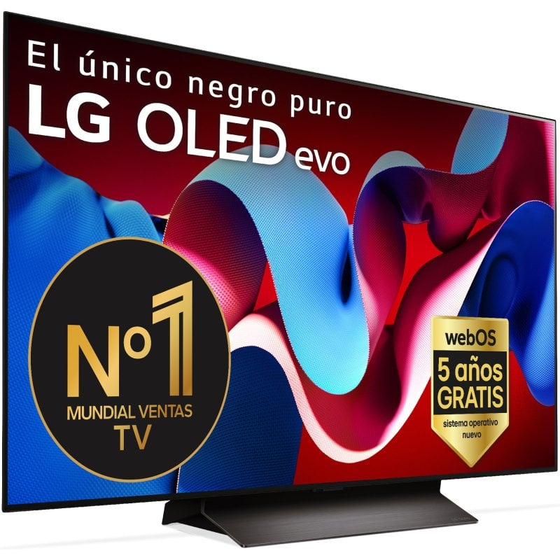 Image of LG OLED48C44LA 48" OLED evo UltraHD 4K Dolby Vision WebOS24 AI ThinQ