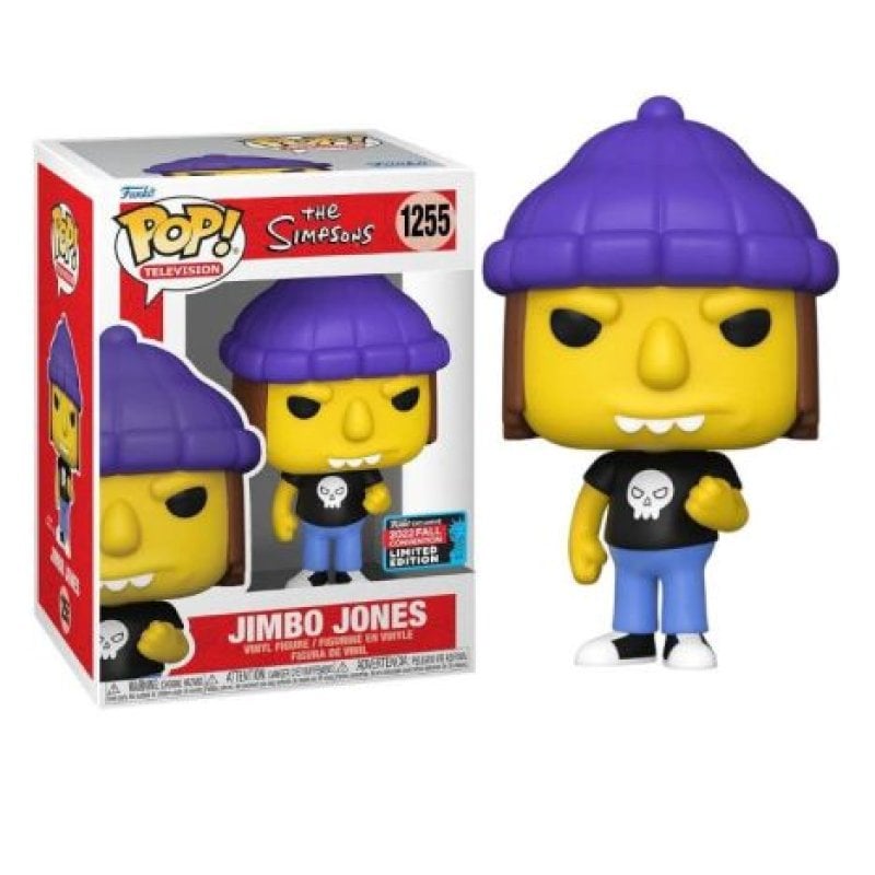 Funko Pop Jimbo Jones 1255 - Los Simpson Edición Limitada