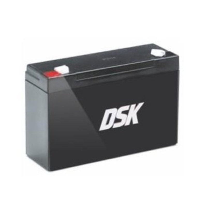 Image of Batteria Sigillata Dsk Piombo Agm 12v 7.2ah Scarica Alta (ups-sai)