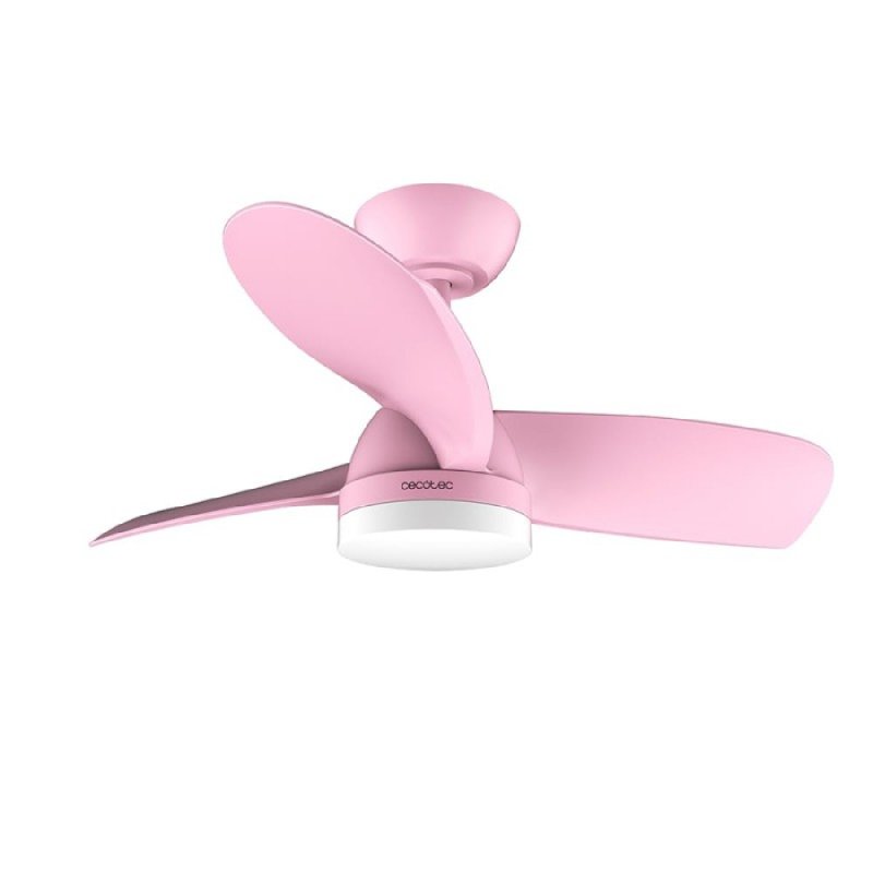 Image of Cecotec EnergySilence Aero 3050 Rosa Ventilatore da soffitto con luce e telecomando 36W Rosa