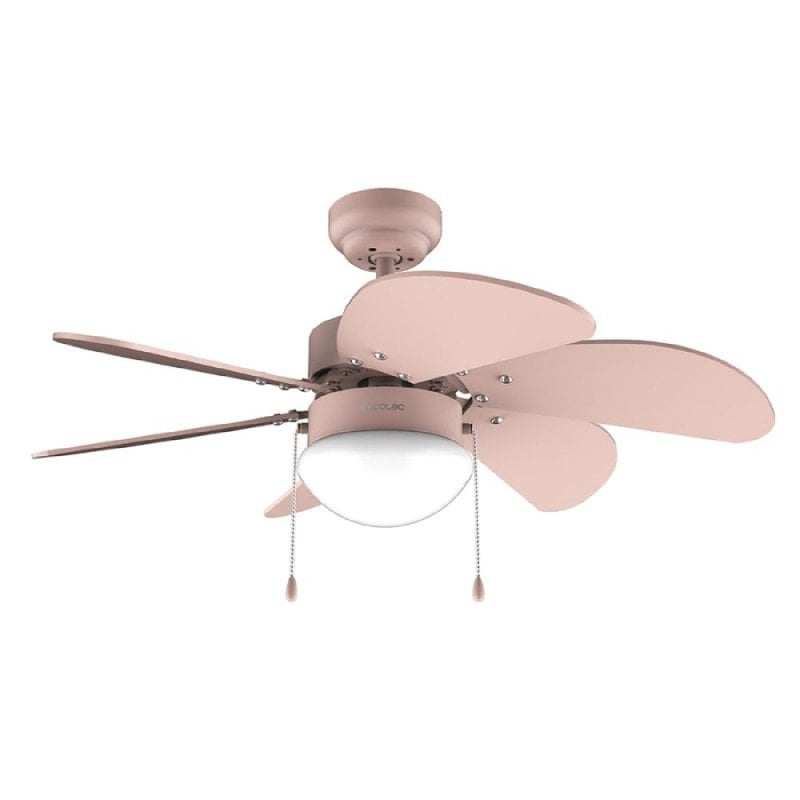 Image of Cecotec EnergySilence Aero 3600 Vision Full Rosa Ventilatore da soffitto con luce 50W Rosa