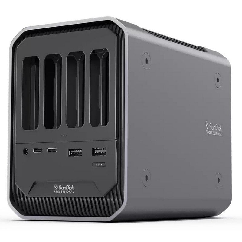 Image of SanDisk Pro Dock 4 Cablato Thunderbolt 3 Grafite