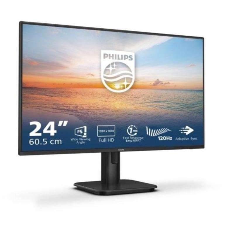 Philips 24E1N1100A 24 Zoll Full HD Monitor eingeb. Lautsprecher 1920x1080 100 Hz VGA HDMI 1.4 Schwarz - vue 5