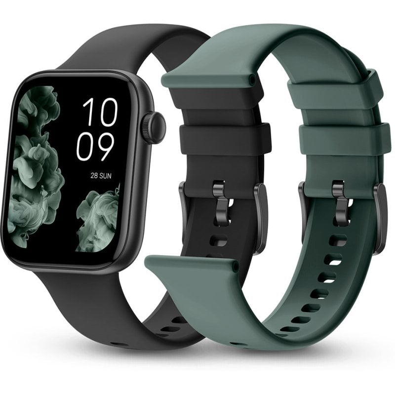 Image of Smartwatch SPC Smartee Duo 2 con cinturino regalo nero/verde