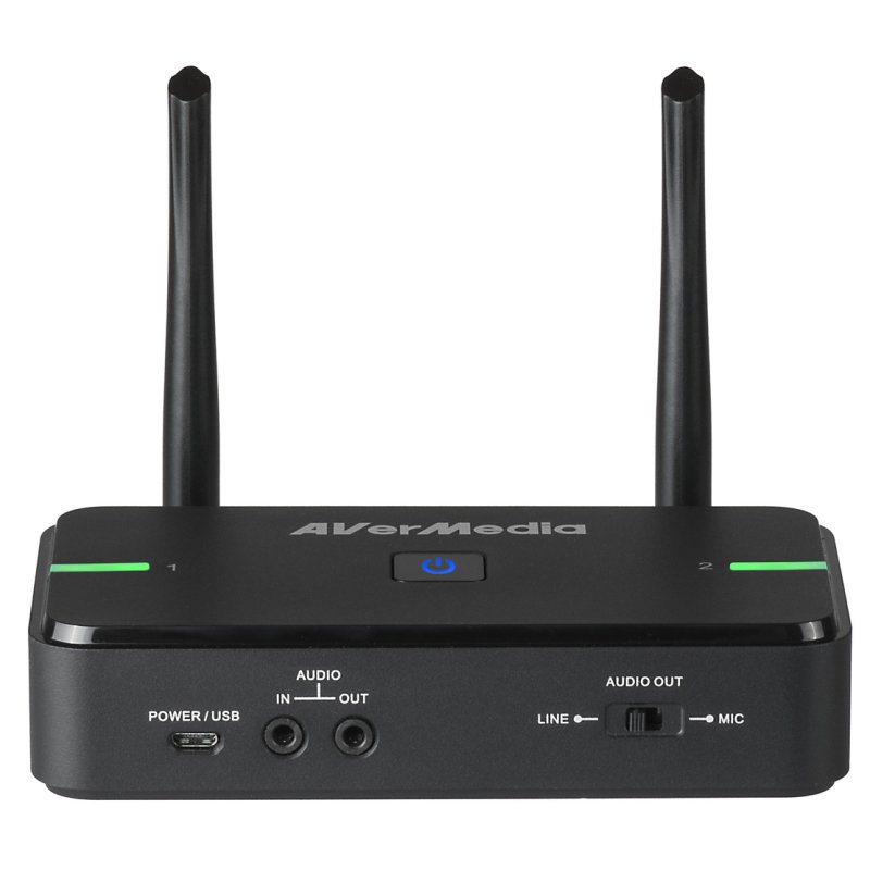 AVERMEDIA 1 Micro sans fil pour Enseigant et formateur avec base de Rechargementrangement 15 20 metres anti interférences Atténuateur de Bruit de Fond AW315S Neuf - vue 2
