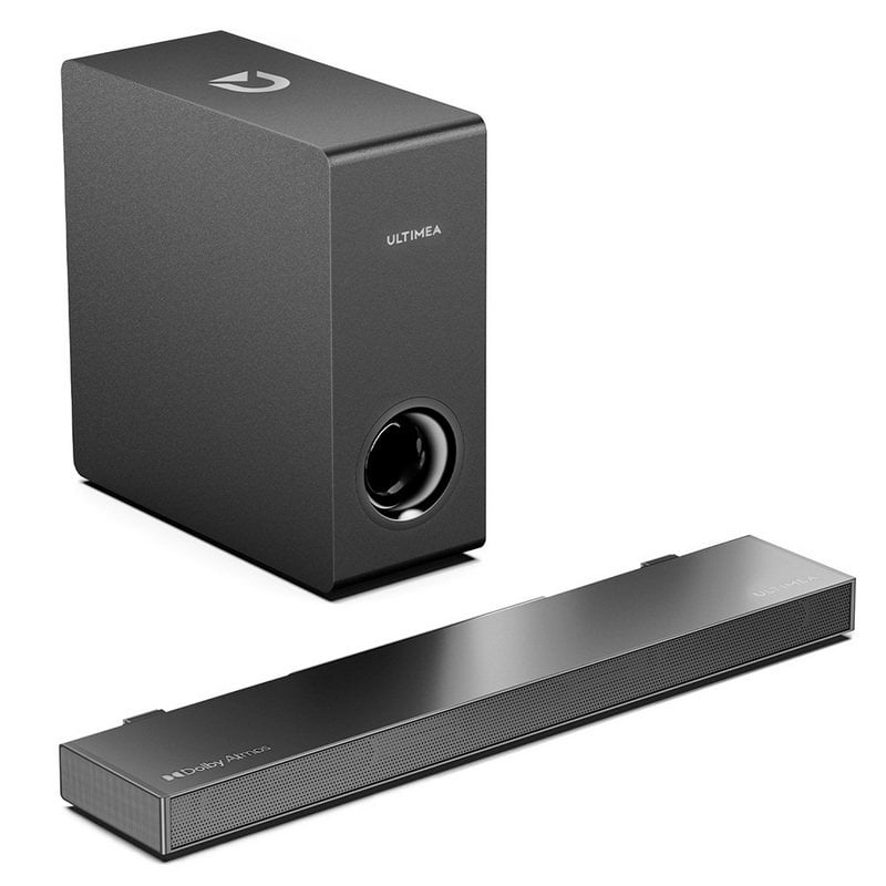 Image of Soundbar Ultimea Nova S50 2.1 con 3 altoparlanti neri