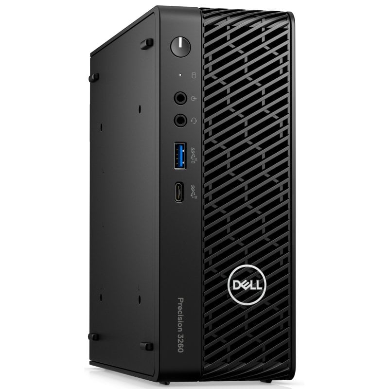 Image of DELL Precision 3260 Intel® Core™ i7 i7-13700 16 GB DDR5-SDRAM 512 GB SSD NVIDIA T1000 Windows 11 Pro CFF Stazione di lavoro Nero