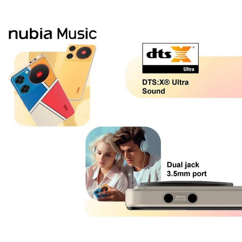 ZTE Nubia Music 4GB/128GB 6.6'' Pop Art | PcComponentes.pt