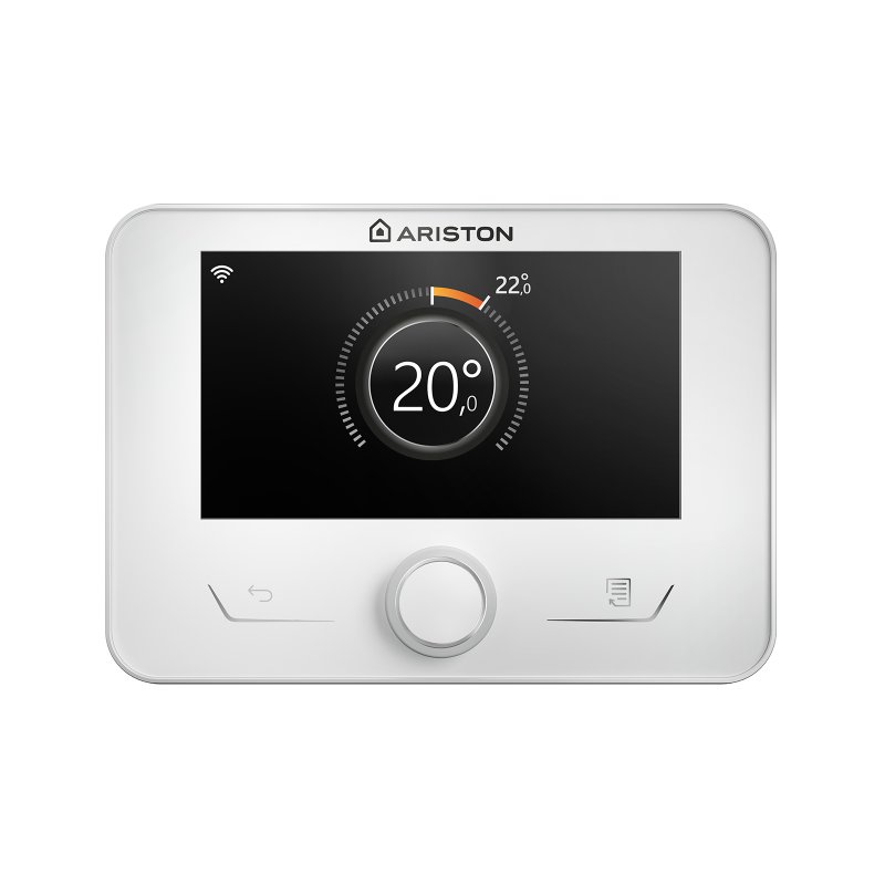Ariston Sensys Net HD Termostato Compatible con la App Ariston Net Conexión WiFi Blanco