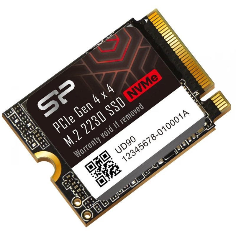 Disco Duro Silicon Power UD90 2TB SSD M.2 PCIe Gen 4 NVMe 2230