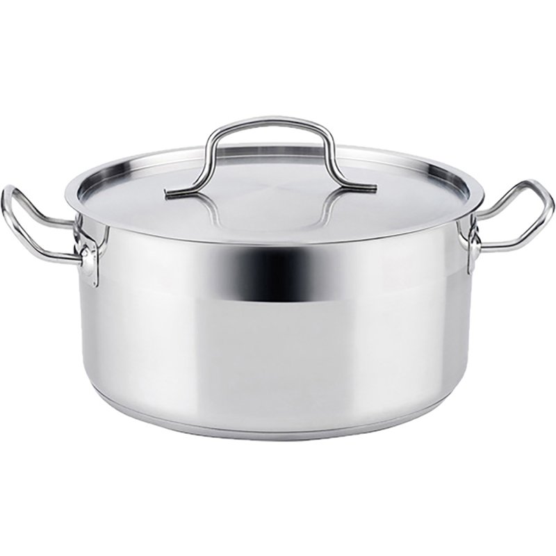 Caçarola com Tampa  Azzero Aço inoxidável - 22 cm