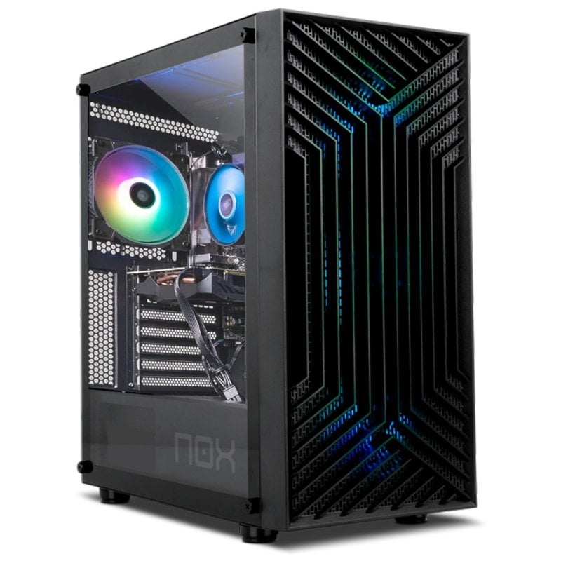 Image of PC da corsa per giochi AMD Ryzen 5 5500/16 GB/1 TB SSD/RTX 4060