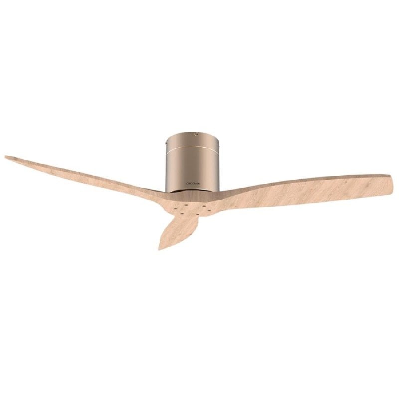 Cecotec Energysilence Aero 5500 Aqua Goldwhitewood Connected Ventilador de Techo 40W Blanco