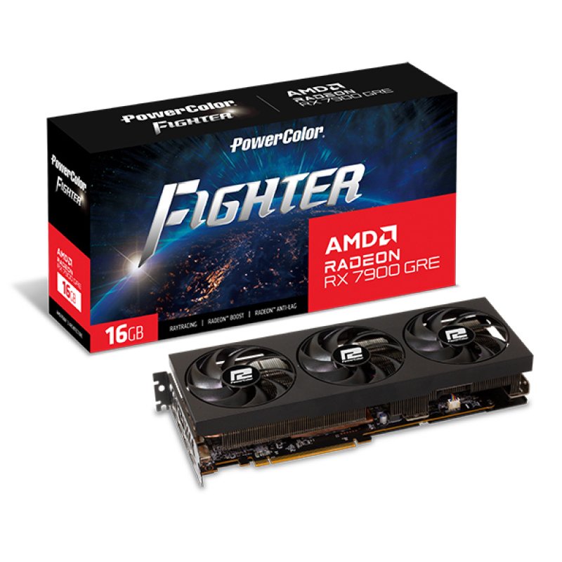 Image of PowerColor Fighter Radeon RX 7900 GRE AMD 16 GB GDDR6