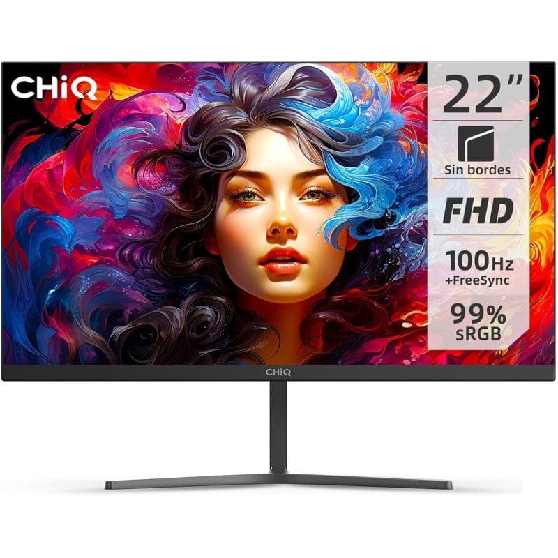 CHiQ 22F650 Écran LCD VA FullHD 21,5"" 100 Hz