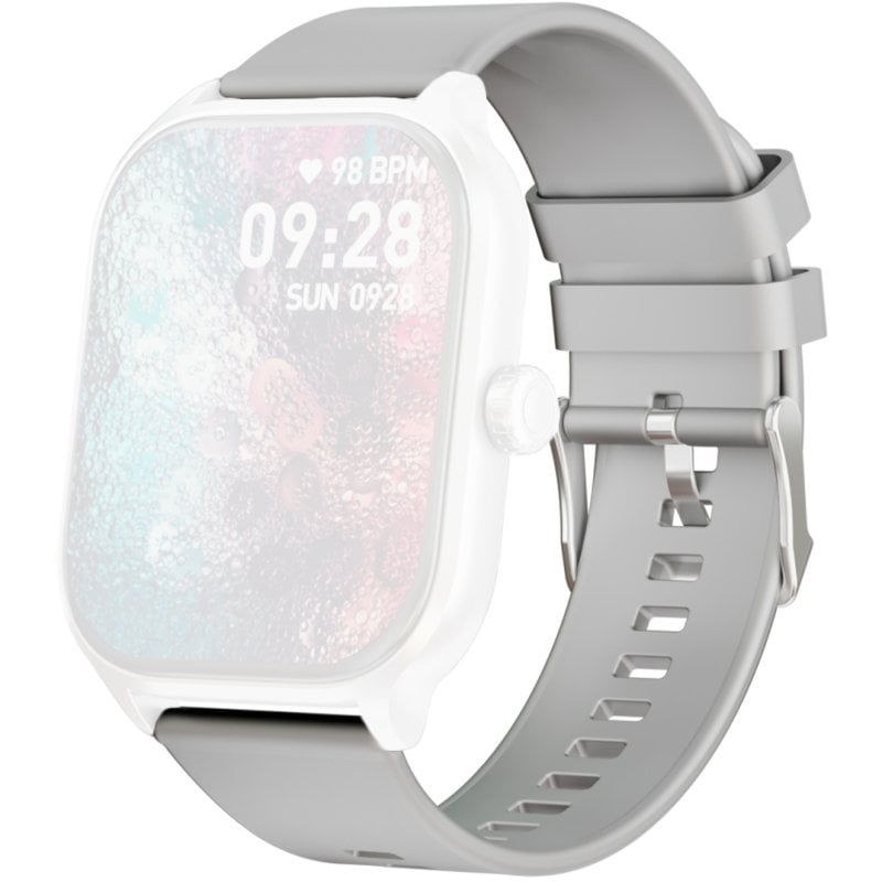 Image of Cinturino PcCom Essential Fit Max per smartwatch Fit Max, silicone, grigio cod079