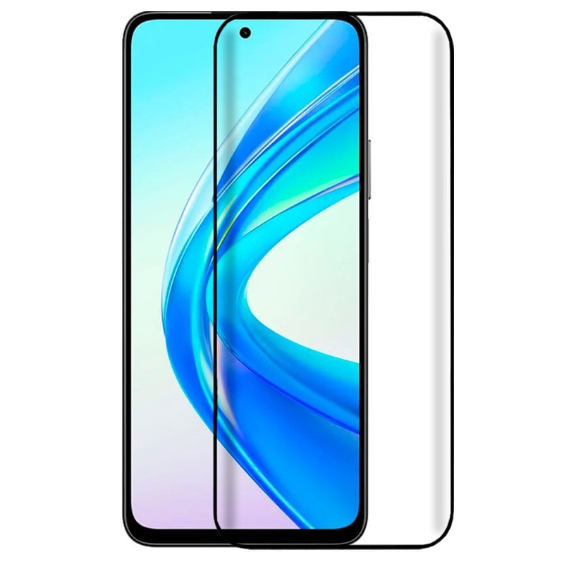 Image of Fantastica protezione per schermo in vetro temperato nero FULL 3D per Huawei Honor X7B cod079