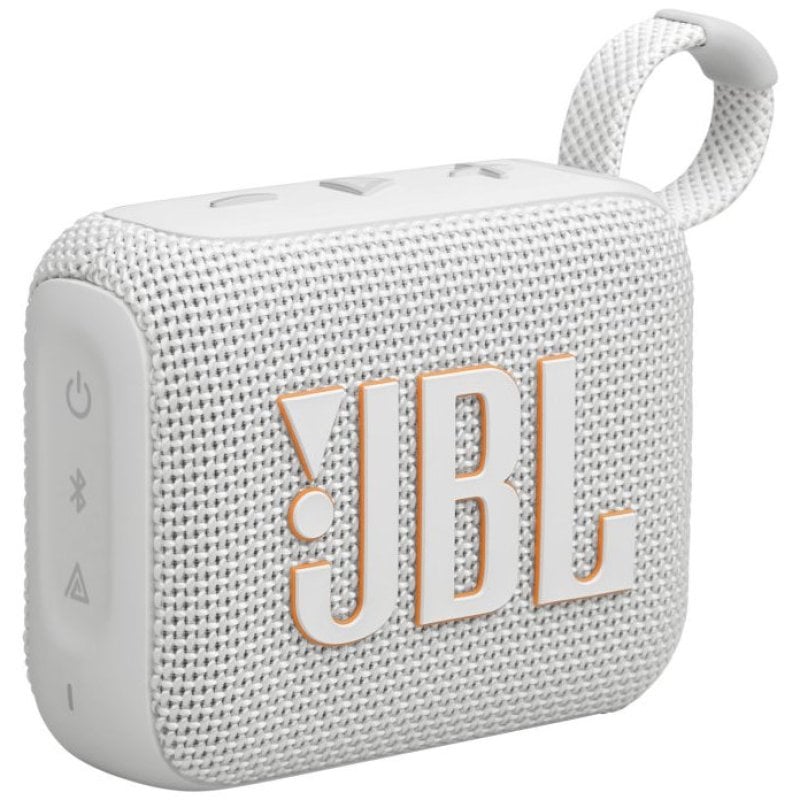 Image of COLONNA PORTATILE JBL GO 4 BT IP67, USB-C BIANCO