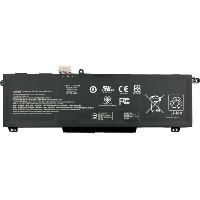 Image of Batteria Per Laptop Hp Omen 15-ek 15-ek0000 15-en 15-en0000 Sd06xl Hstnn-db9u