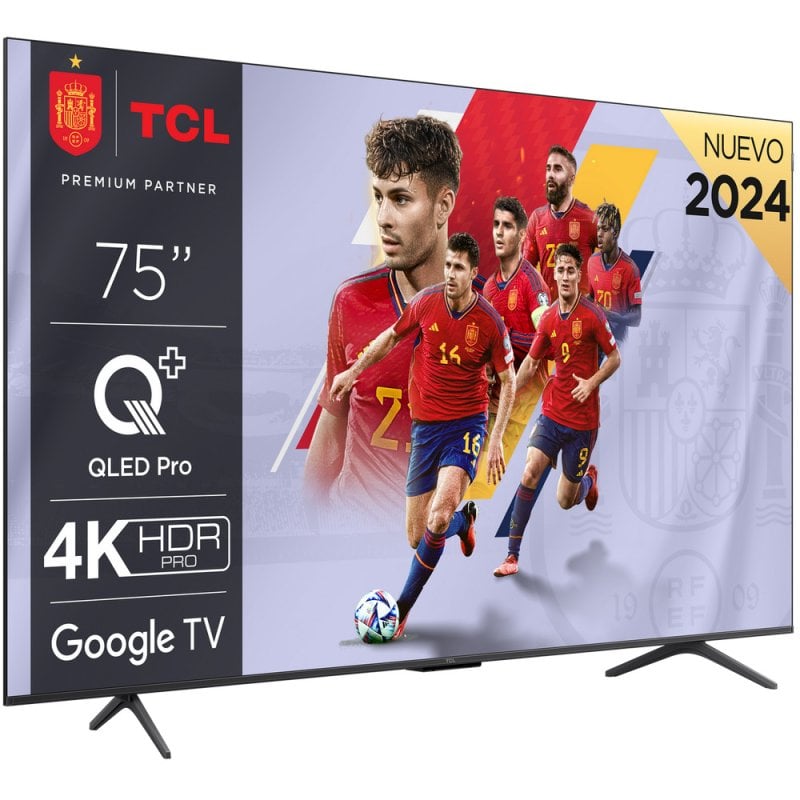 Image of TCL 75C655 75" QLED UltraHD 4K Dolby Vision Google TV