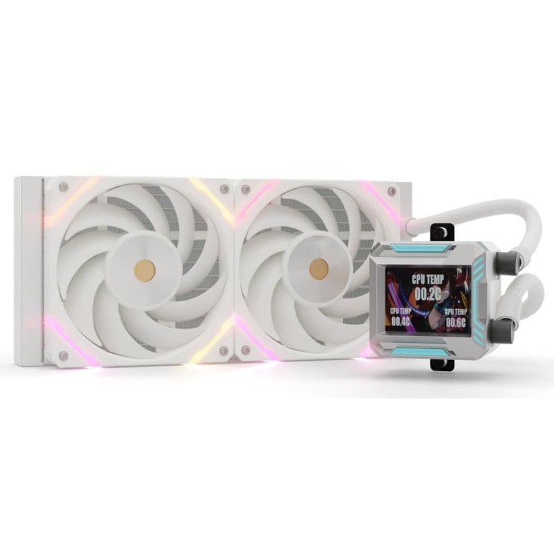 Image of Valkyrie Liquid CPU Cooler Syn 240 Argb Bianco