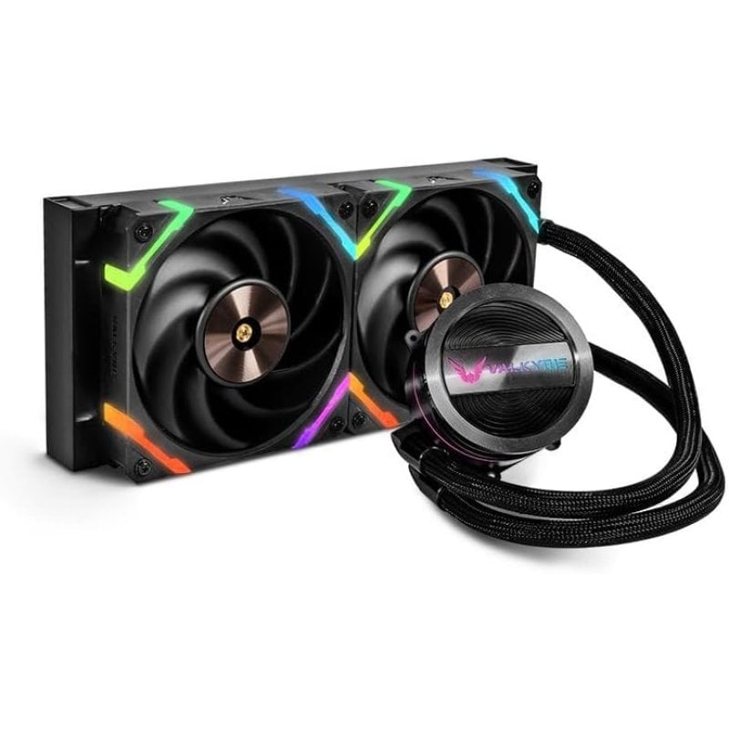 Image of Valkyrie Liquid CPU Cooler Dragonfang 240 Argb Nero