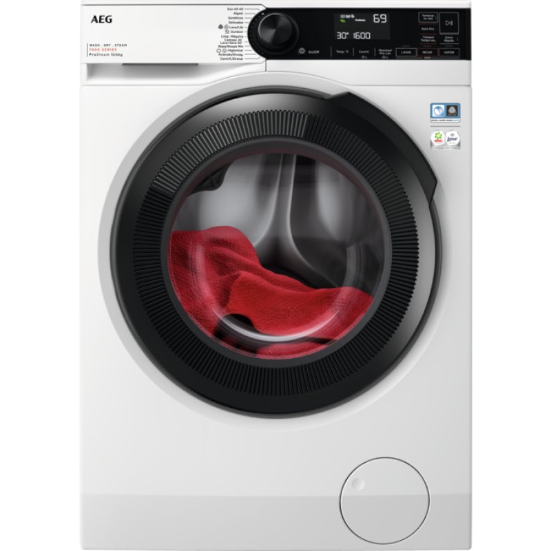 Image of Lavasciuga AEG Serie 7000 LWR7316O4B Libera Installazione Carica frontale Bianco D cod079