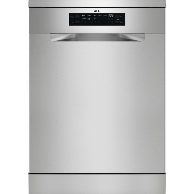 Lave-Vaisselle AEG FFB64617ZM – 13 Couverts, Inox, AirDry, SatelliteClean