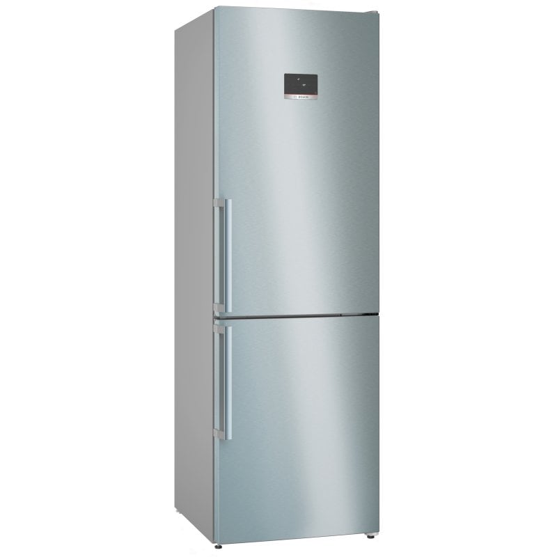 Réfrigérateur et congélateur Bosch Série 4 KGN367ICT Autoportante 321 LC Acier inoxydable
