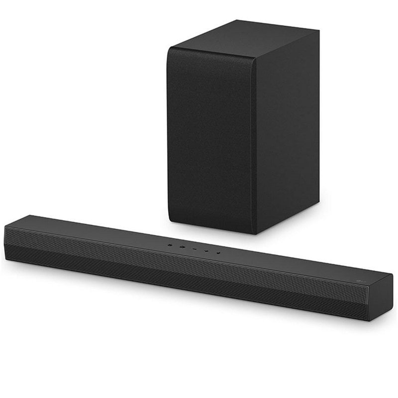 LG S40T Barra de Sonido Inteligente 2.1 Canales Dolby Digital DTS 300W con Subwoofer Negra