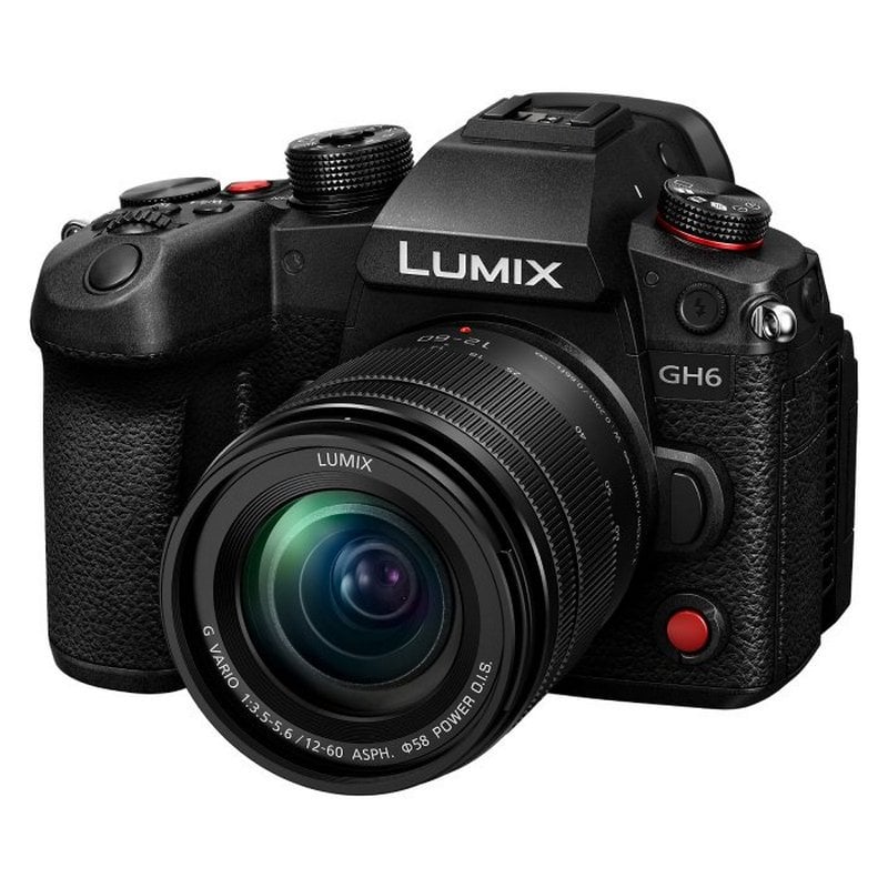 Image of Panasonic Lumix GH6+G VARIO 12-60mm f/3.5-5.6 ASPH. Potenza OIS MILC 25,21 MP Live MOS 11552 x 8672 Pixel Nero