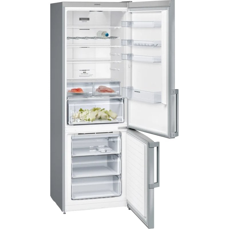 Réfrigérateur et congélateur Siemens iQ300 KG49NXIDQ Autoportante 438 LD Acier inoxydable