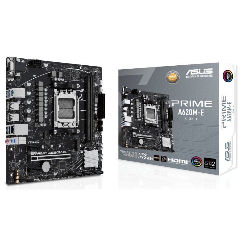 Image of ASUS PRIME A620M-E-CSM AMD A620 AM5 presa micro ATX