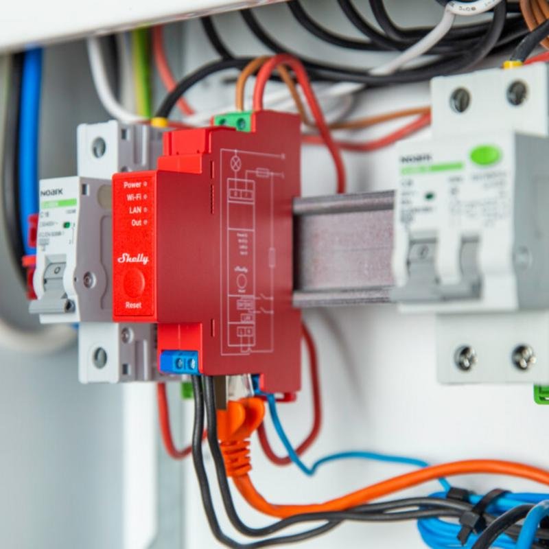 Shelly Pro 1P - Relais interrupteur connecté 16A sur rail DIN