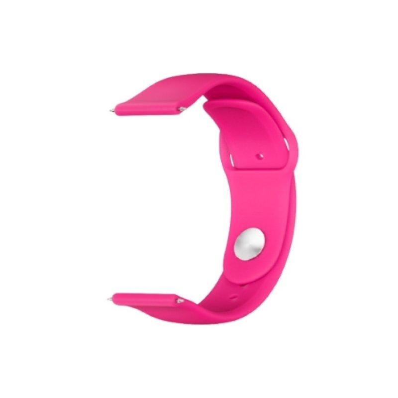 Pulseira de reposição de silicone rosa Save Family compatível com Savewatch + Senior Desfrute de modelos superiores