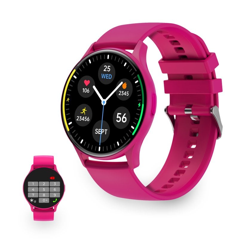 Image of Ksix Core Smartwatch Amoled Schermo 1.43" Subacqueo Fucsia