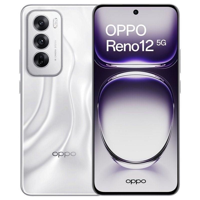 OPPO Reno12 5G 12/256GB Astro Silver Libre