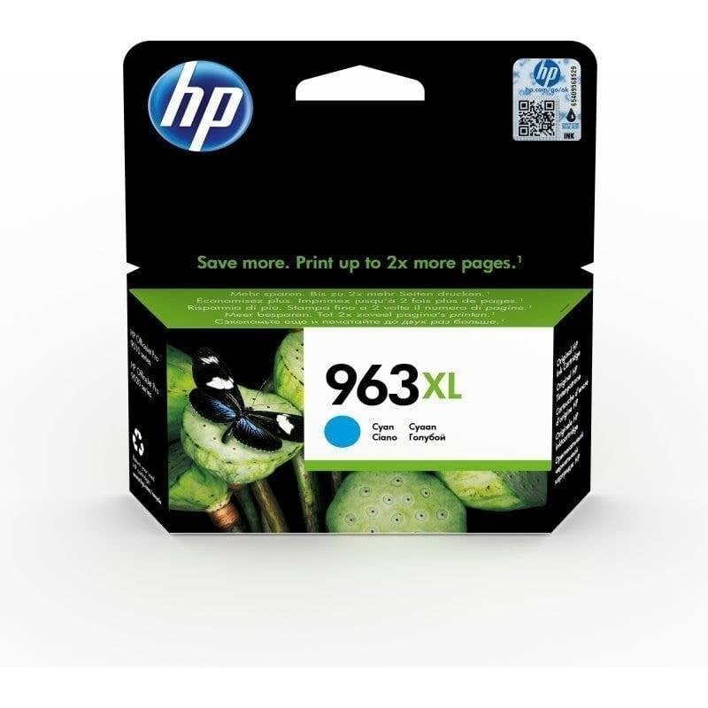 Cartucho de tinta HP 963XL Cian Alta Capacidade