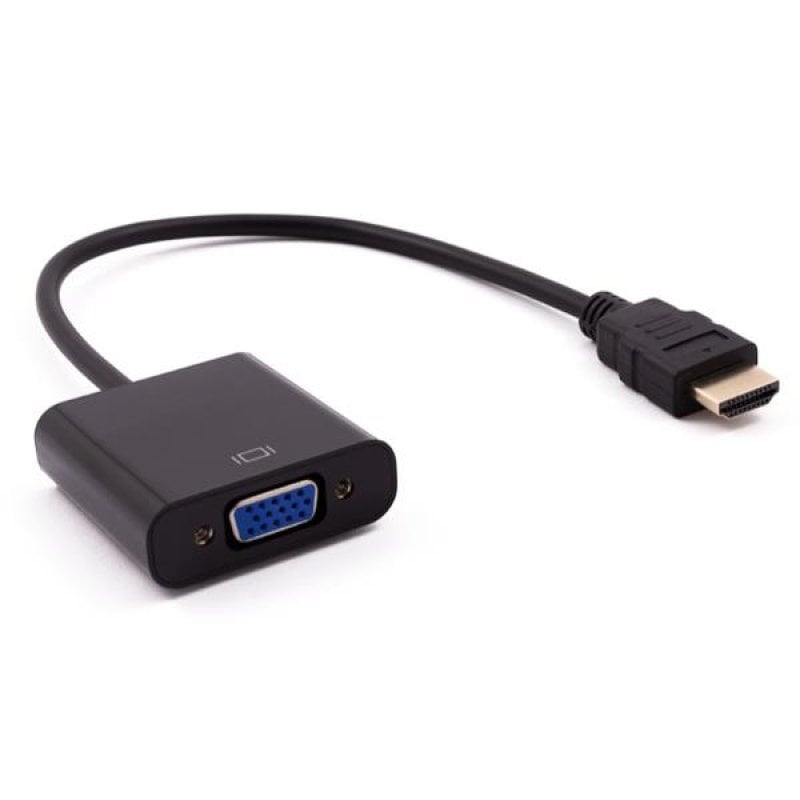 Image of Adattatore Nilox NXADAP01 HDMI a VGA Nero