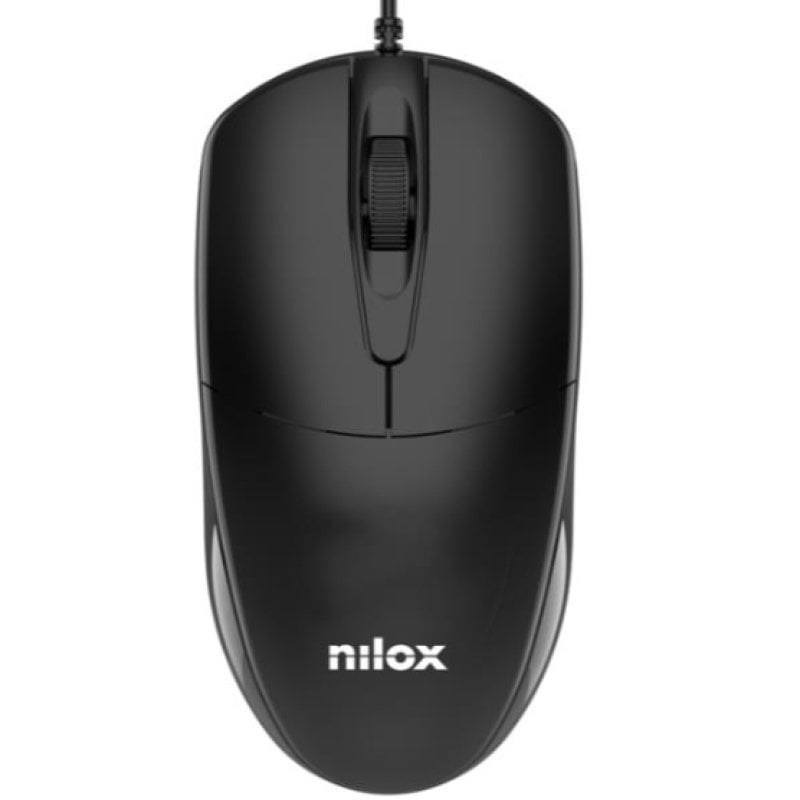 Image of MOUSE USB CABLATO, NERO - NILOX