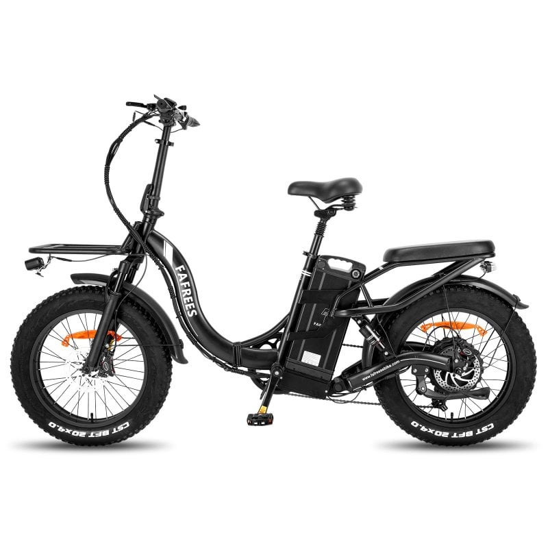 Fafrees F20 X-Max Bicicleta Elétrica Dobrável Motor 750W Bateria 48V/30Ah Autonomia 180km Preta