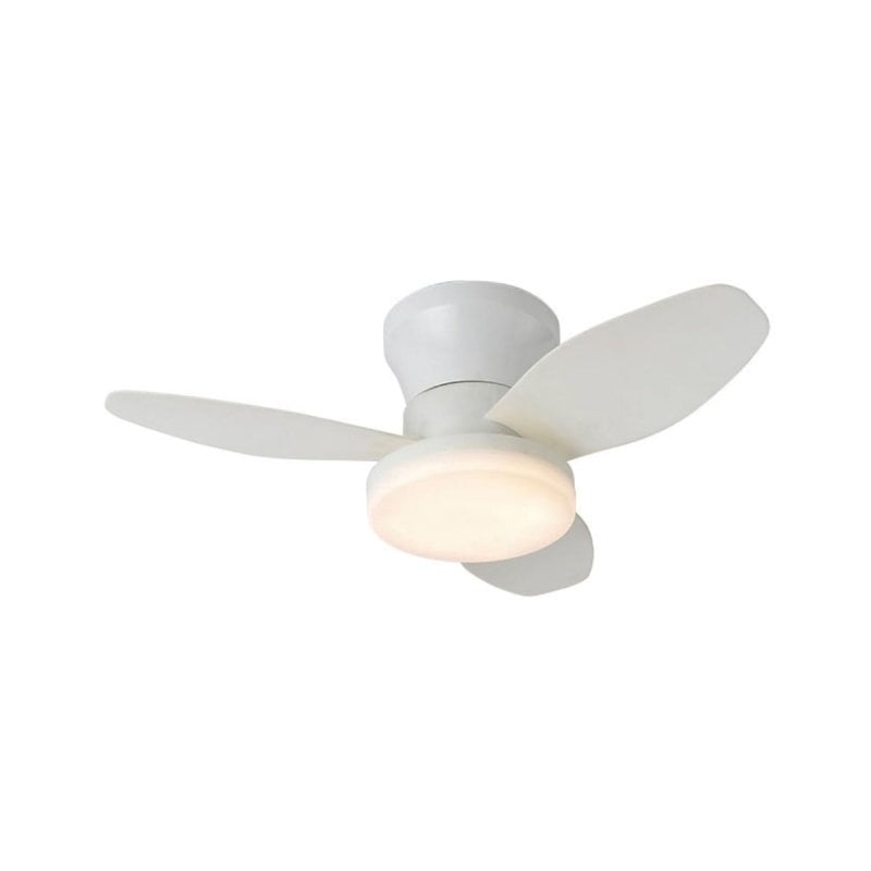 Image of Ventilatore da soffitto Bel Air Tauros con luce e telecomando 48 W 70 cm Bianco