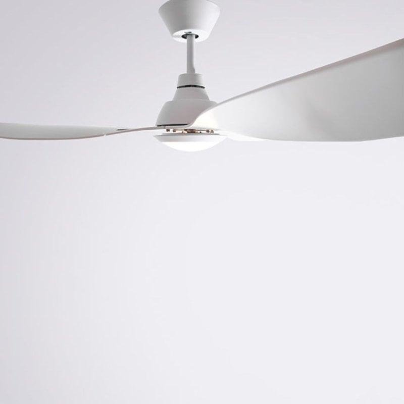 Ventilateur Plafond Eco Revolution 136cm Blanc Gris Casafan 313624