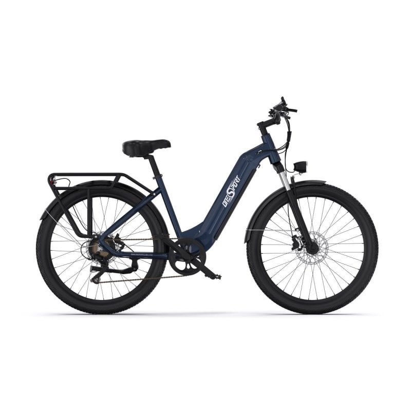 OneSport OT05 Bicicleta Eléctrica Motor 250W Batería 36V/18.2Ah Autonomía 60km Ruedas 27.5" Azul