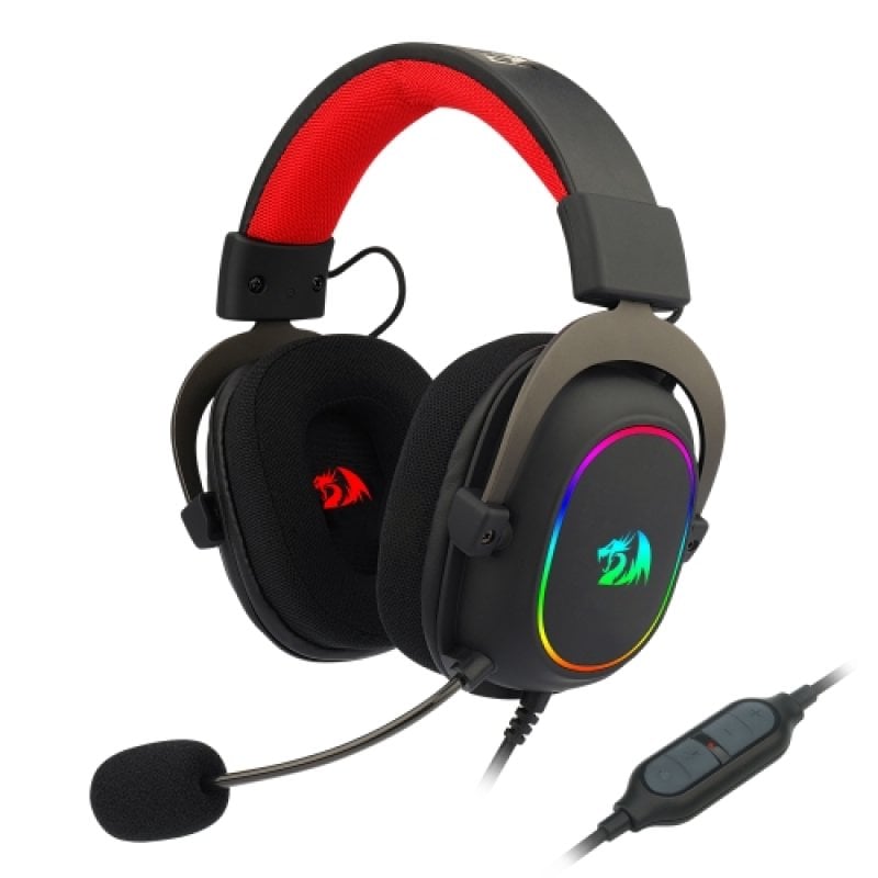 Image of rossoragon Zeus X RGB 7.1 Virtual USB Gaming Headset Nero