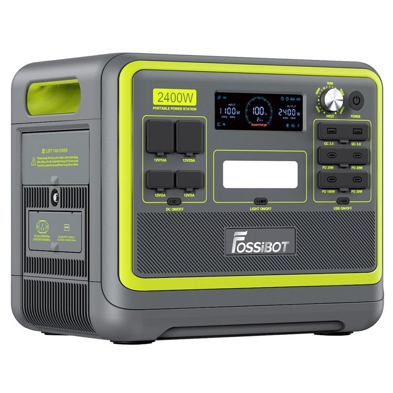 Image of Centrale elettrica portatile Fossibot F2400 2048Wh 2400W Verde